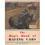 MOTOR RACING SCRAPBOOKS. Five of a series of large 8vo, numbered hardbound books of the immediate