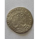 AN EDWARD III (1327-77) HALFGROAT. An Edward III Halfgroat, Pre-Treaty Period, Series C, London