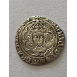 A HENRY VII (1485-1509) HALFGROAT. A Henry VII Halfgroat, Class lllc. Canterbury Mint, mm. Tun. c.