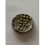 CELTIC BRITAIN: A DUROTRIGES BILLON STATER. A Durotriges Billon Stater c.50 BC - 50 AD. c.3.57g (S.