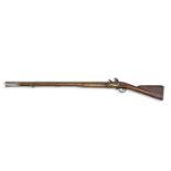 AN ORDNANCE ISSUE INDIA PATTERN MUSKET. A Post 1809 Ordnance issue India pattern musket with a 100cm