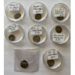 A COLLECTION OF HAMMERED SMALL SILVER. A collection of hammered silver coins to include a James I