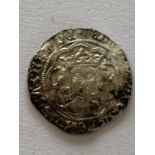 AN EDWARD IV (1460-70 FIRST REIGN) GROAT. An Edward Iv Groat, Light Coinage, London Mint, mm. Crown.