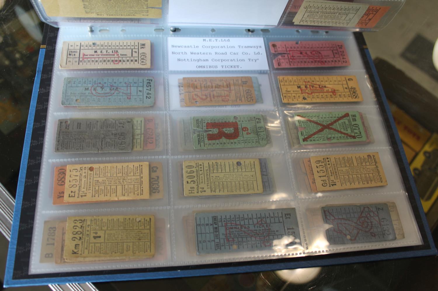 COLLECTION OF RAILWAY TICKETS an interesting collection of late 19thc and 20thc tickets, including - Image 32 of 32