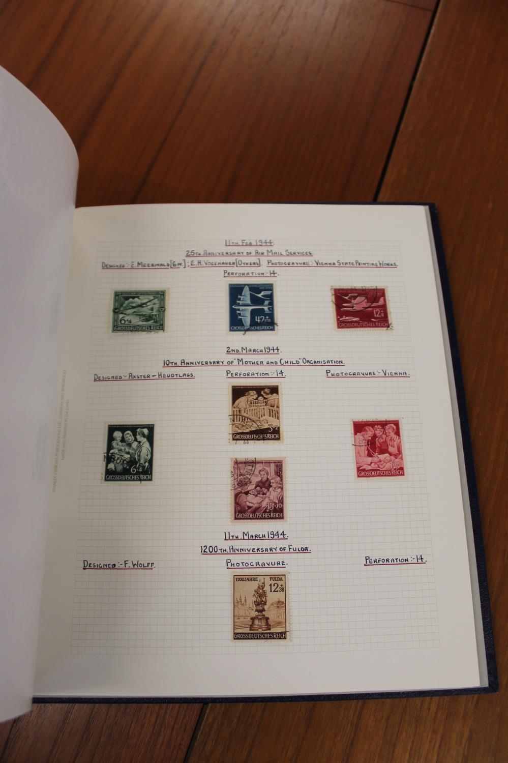 GERMAN & AUSTRIAN STAMP COLLECTION a large and comprehensive collection of 13 albums with used and - Image 17 of 29