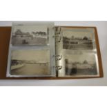 LOCAL POSTCARD ALBUM - CREWKERNE an album with a large qty of approx 180 Crewkerne postcards,