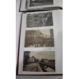 LOCAL POSTCARD & PHOTOGRAPH ALBUMS - BRIDPORT & AREA two postcard and photograph albums from