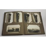 POSTCARD ALBUMS & PHOTOGRAPH ALBUM first album with GB content (Ashton Under Lyme, Arnside Tower,