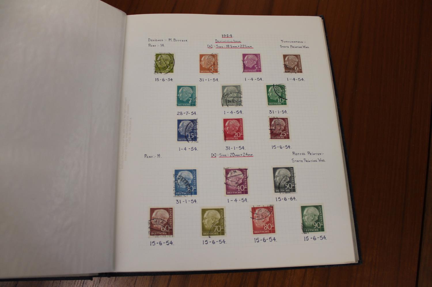 GERMAN & AUSTRIAN STAMP COLLECTION a large and comprehensive collection of 13 albums with used and - Image 7 of 29