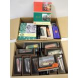 GILBOW EXCLUSIVE FIRST EDITIONS - BOXED BUSES 2 boxes with various boxed model buses, including