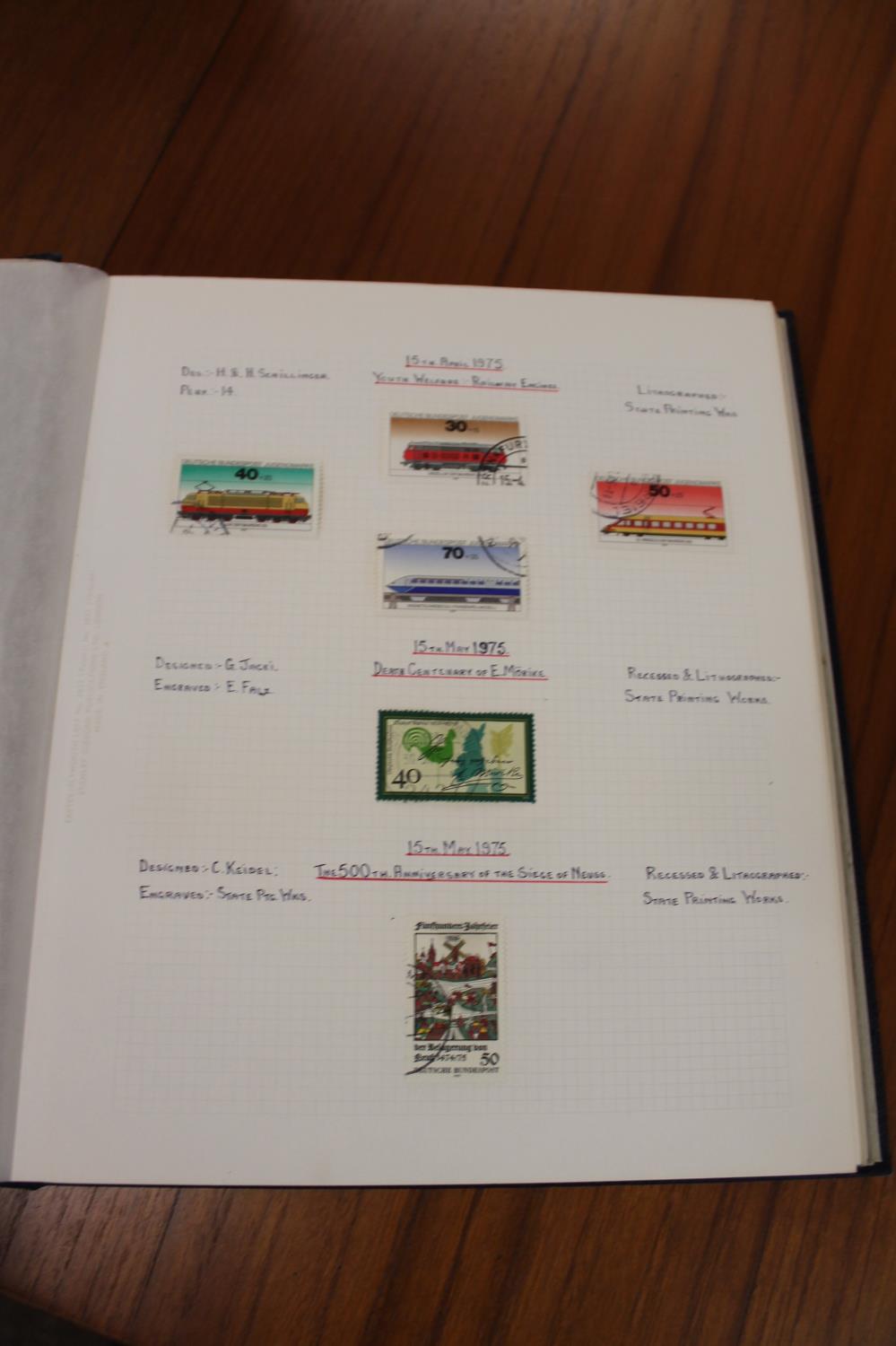 GERMAN & AUSTRIAN STAMP COLLECTION a large and comprehensive collection of 13 albums with used and - Image 22 of 29