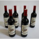 WINE - CHATEAU SEGONZAC 6 bottles of Chateau Seconzac, Grand Vin de Bordeaux, 2011. In its