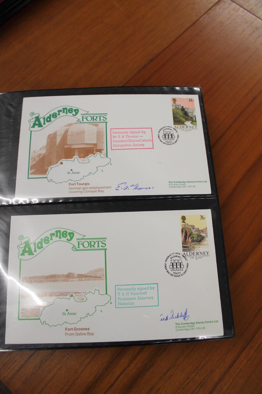 FIVE ALBUMS OF SIGNED FIRST DAY COVERS - AVIATION, MILITARY & OTHER EXAMPLES approx 435 covers in - Image 22 of 57
