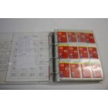 SPECIALIST STAMP BOOKLETS COLLECTION 8 albums with high and low value stamp booklets, including