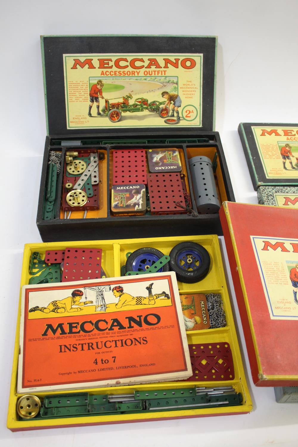 MECCANO BOXED SETS including Meccano Accessory Outfit 2A, Meccano Accessory Outfit 1A, Accessory - Image 2 of 3