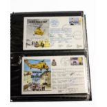 SIGNED FIRST DAY COVERS - ROYAL ENGINEERS & MILITARY 3 albums with various signed and other
