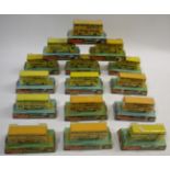 BOXED DINKY TOYS - ATLANTEAN BUS - 'YELLOW PAGES' 15 boxed models 295 Atlantean Bus Yellow Pages,