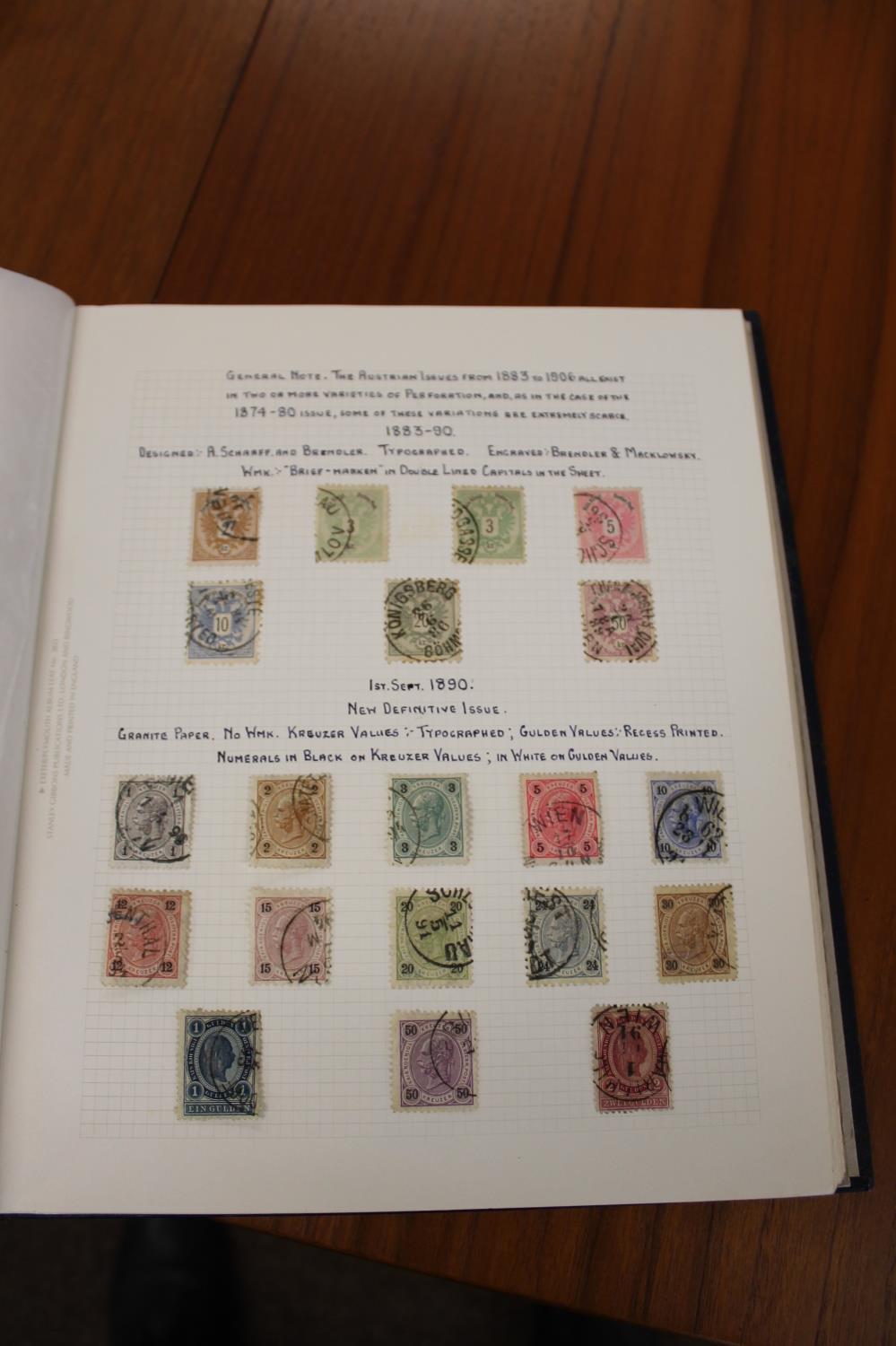 GERMAN & AUSTRIAN STAMP COLLECTION a large and comprehensive collection of 13 albums with used and - Image 26 of 29