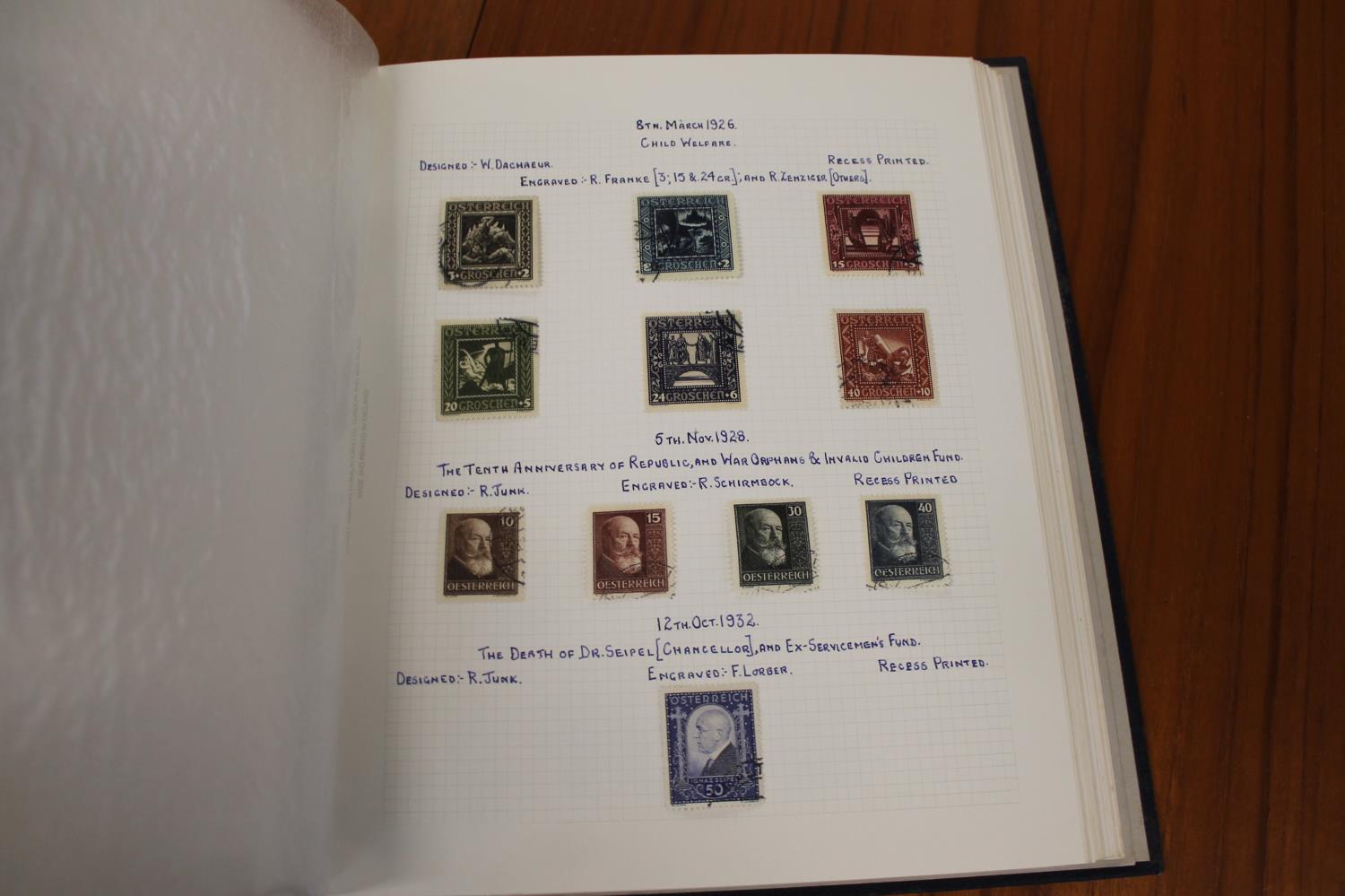 GERMAN & AUSTRIAN STAMP COLLECTION a large and comprehensive collection of 13 albums with used and - Image 9 of 29