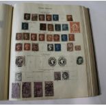 STAMP ALBUMS including a New Ideal Postage Stamp Album, with 19thc and 20thc used and mint stamps