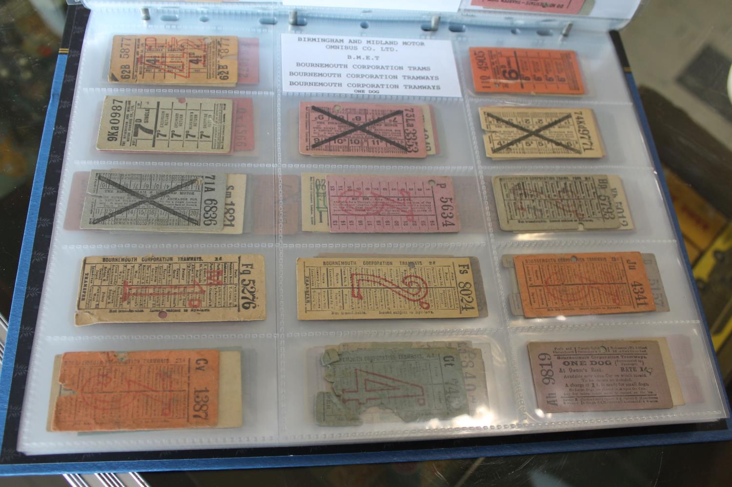 COLLECTION OF RAILWAY TICKETS an interesting collection of late 19thc and 20thc tickets, including - Image 25 of 32