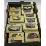 MATCHBOX MODELS OF YESTERYEAR 2 boxes with various boxed models, including Y-22 1930 Ford A (Oxo,