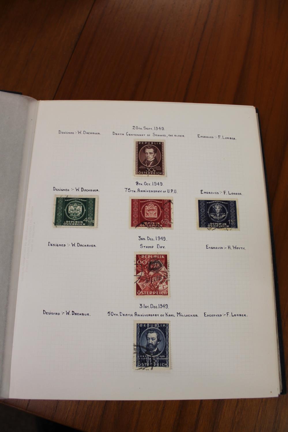 GERMAN & AUSTRIAN STAMP COLLECTION a large and comprehensive collection of 13 albums with used and - Image 23 of 29