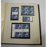 GREAT BRITAIN STAMPS - QEII 3 albums with mint pictorial stamps, 1958-1974, 1975-1978, and 1979-