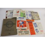 COLLECTION OF VINTAGE FOOTBALL PROGRAMMES an interesting collection of league and non league