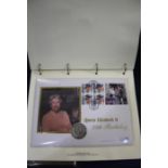 COIN COVERS & FIRST DAY COVERS three albums with The Royal Family first day covers and coin