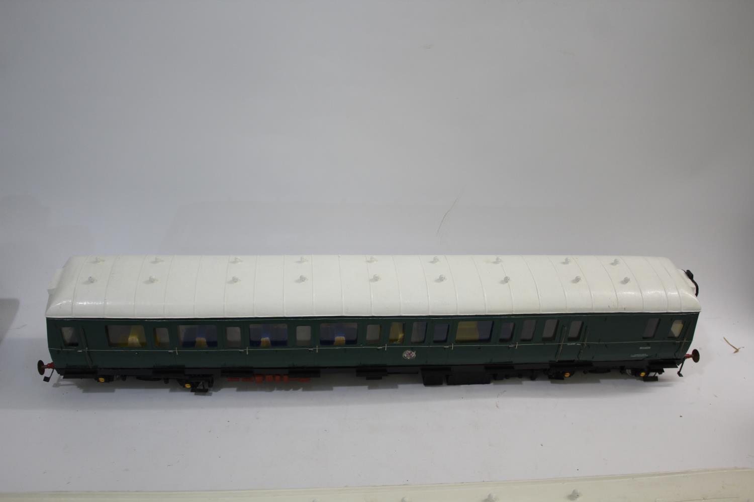 KIT BUILT RAILCAR - GARDEN RAILWAY a large W55028 Diesel Railcar (90cms long), and a kit built GWR - Image 4 of 4