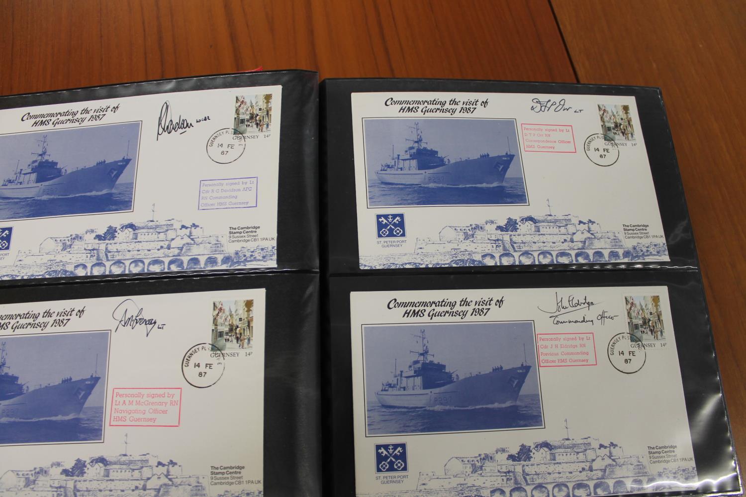 FIVE ALBUMS OF SIGNED FIRST DAY COVERS - AVIATION, MILITARY & OTHER EXAMPLES approx 435 covers in - Image 25 of 57