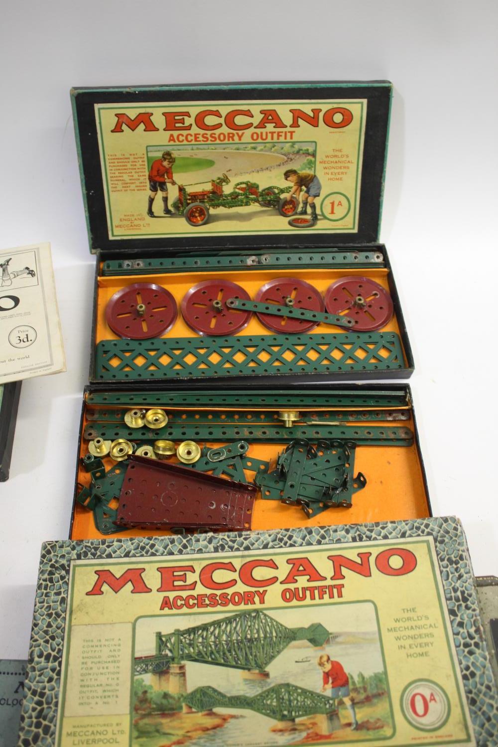 MECCANO BOXED SETS including Meccano Accessory Outfit 2A, Meccano Accessory Outfit 1A, Accessory - Image 3 of 3