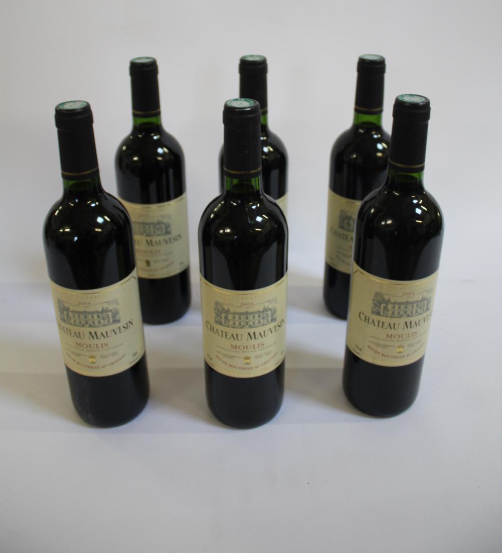 WINE - CHATEAU MAUVESIN MOULIS 6 bottles of Chateau Mauvesin Moulis Cru Bourgeois, 2004. (6)