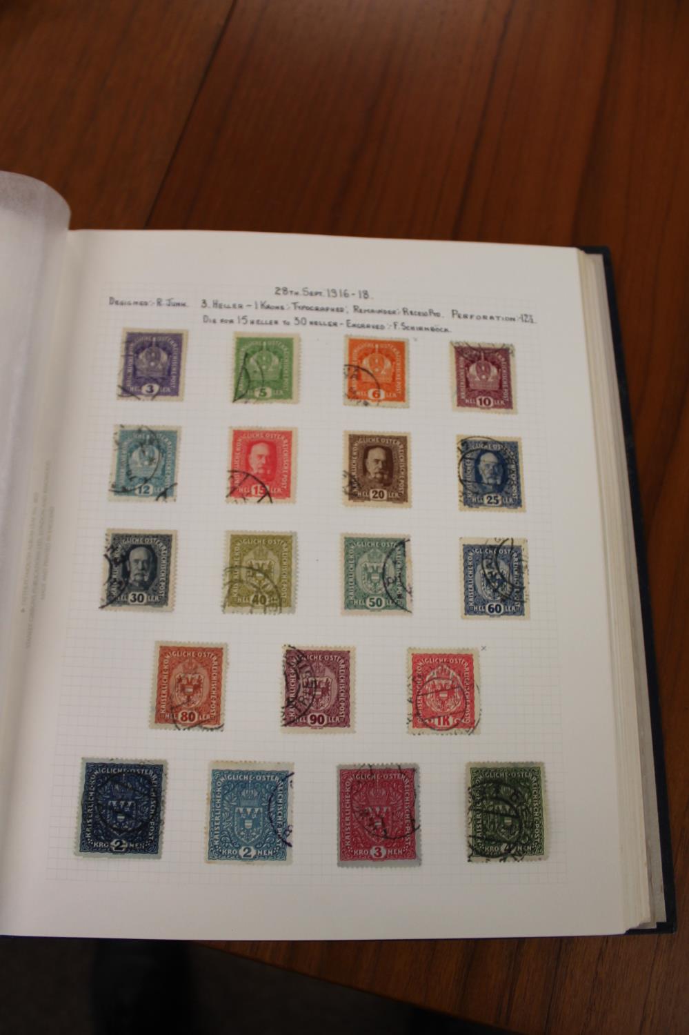 GERMAN & AUSTRIAN STAMP COLLECTION a large and comprehensive collection of 13 albums with used and - Image 28 of 29