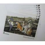 •BANKSY (b.1974) GREENPEACE: SAVE OR DELETE.COM Offset lithographs, eight copies, designed by