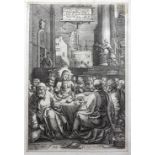 HENDRIK GOLTZIUS (1558-1617) THE PASSION OF CHRIST Four engravings from the set of twelve, 1597-
