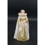 ROYAL WORCESTER FIGURE - MARY QUEEN OF SCOTS Model No 2634, a porcelain figure of Mary Queen of