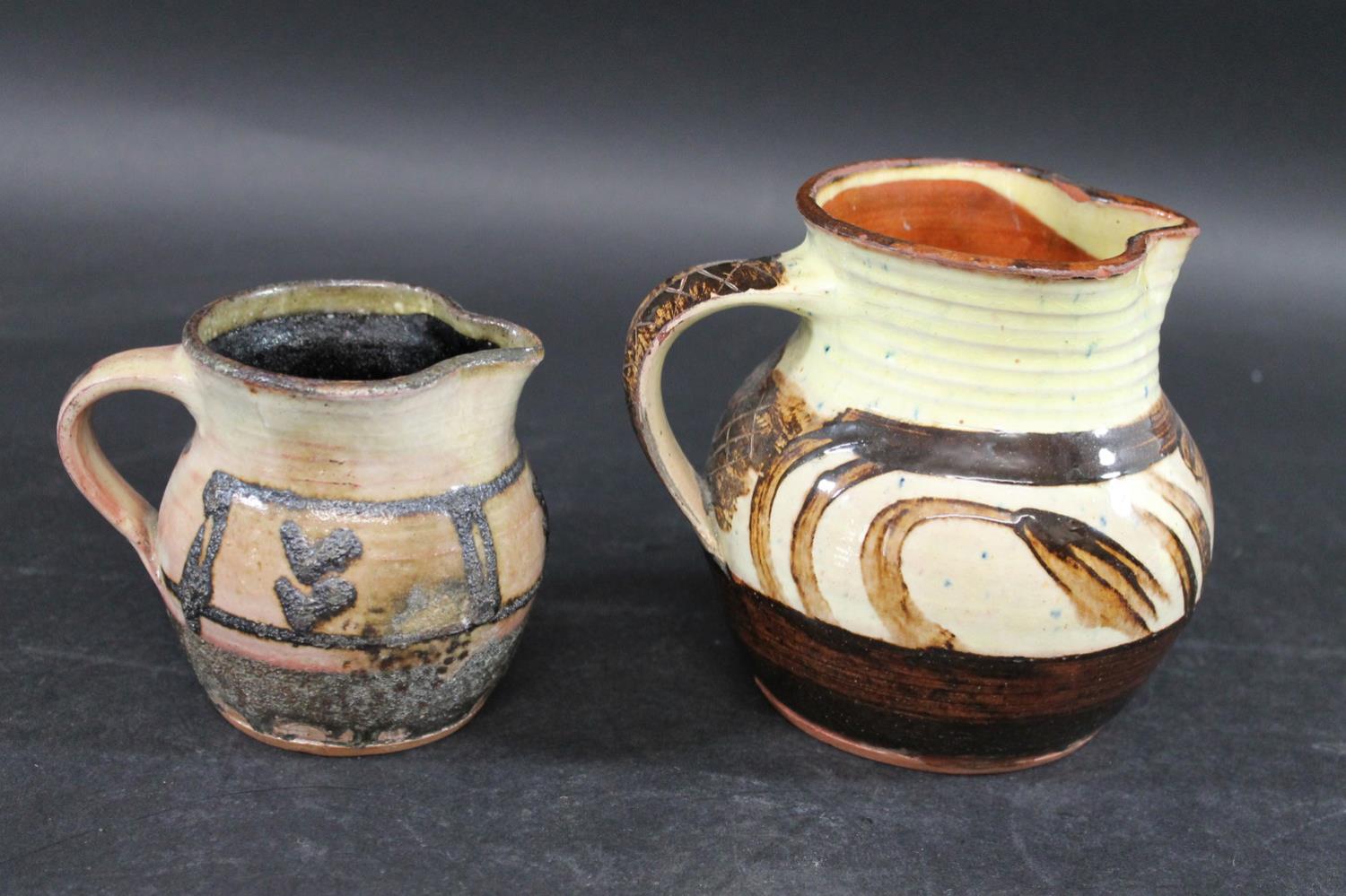 MICHAEL CARDEW (1901-1983) - SLIPWARE WINCHCOMBE JUG. (d) A small jug with yellow and brown slip and - Bild 6 aus 22