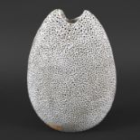 ALAN WALLWORK (BRITISH 1931-2019) - LARGE STUDIO POTTERY VASE. (d) A large 'Pebble' vase with curved