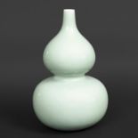 CHINESE CELADON DOUBLE GOURD VASE - QIANLONG MARK & PERIOD. A Qianlong (1736-1795) mark and period
