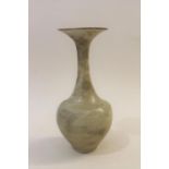 DAME LUCIE RIE (AUSTRIAN/BRITISH 1902-1995) - PORCELAIN FLARED VASE. (d) The vase with a flared