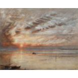 ALBERT GOODWIN, RWS (1845-1932). THE CITY IN THE SEA. Signed and dated 1905, inscribed with title,