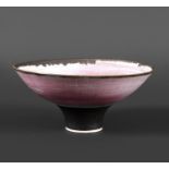 DAME LUCIE RIE (AUSTRIAN/BRITISH 1902-1995) - PORCELAIN FOOTED BOWL. (d) A porcelain footed bowl,