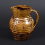 MICHAEL CARDEW (1901-1983) - WENFORD BRIDGE STUDIO POTTERY JUG. (d) A small stoneware pottery jug,