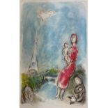 MARC CHAGALL. Derriere le Mirroir, no.246, 1981 and one other.