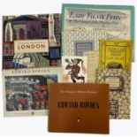 EDWARD BAWDEN. A group of booklets and ephemera, c. 1960-65.