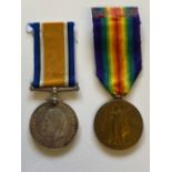 A FIRST WORLD WAR PAIR TO AN OFFICER IN THE 13TH KING'S ROYAL RIFLE CORPS.