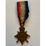 A 1914-15 STAR TO THE ARGYLL AND SUTHERLAND HIGHLANDERS.