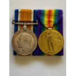 A FIRST WORLD WAR PAIR TO THE EAST SURREY REGIMENT.